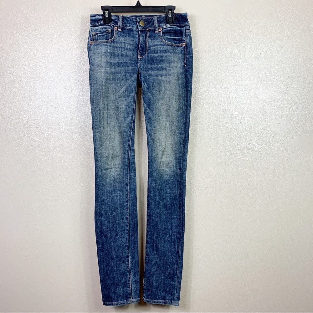 American eagle skinny stretch long jean